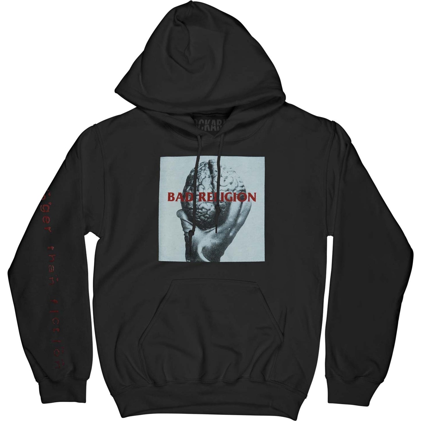 Brain Pullover Hoodie (Black) Hooded Sweatshirt