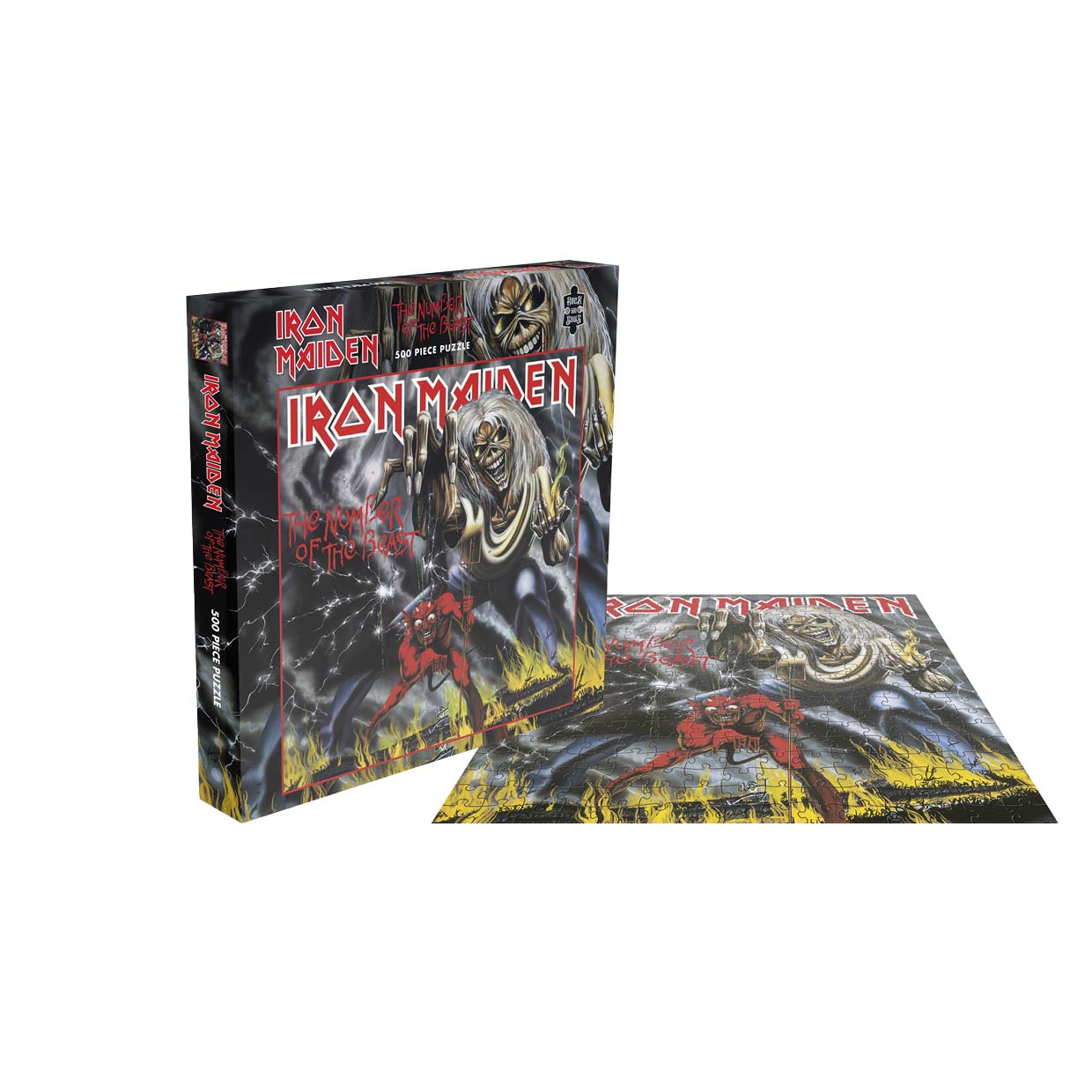 Iron Maiden The Number Of The Beast (500 Piece Jigsaw Puzzle) Puzzle