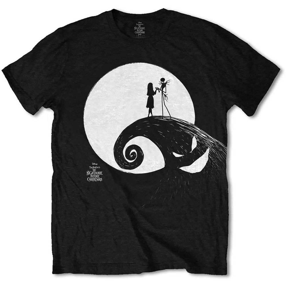Nightmare Before Christmas Moon Slim Fit T-shirt