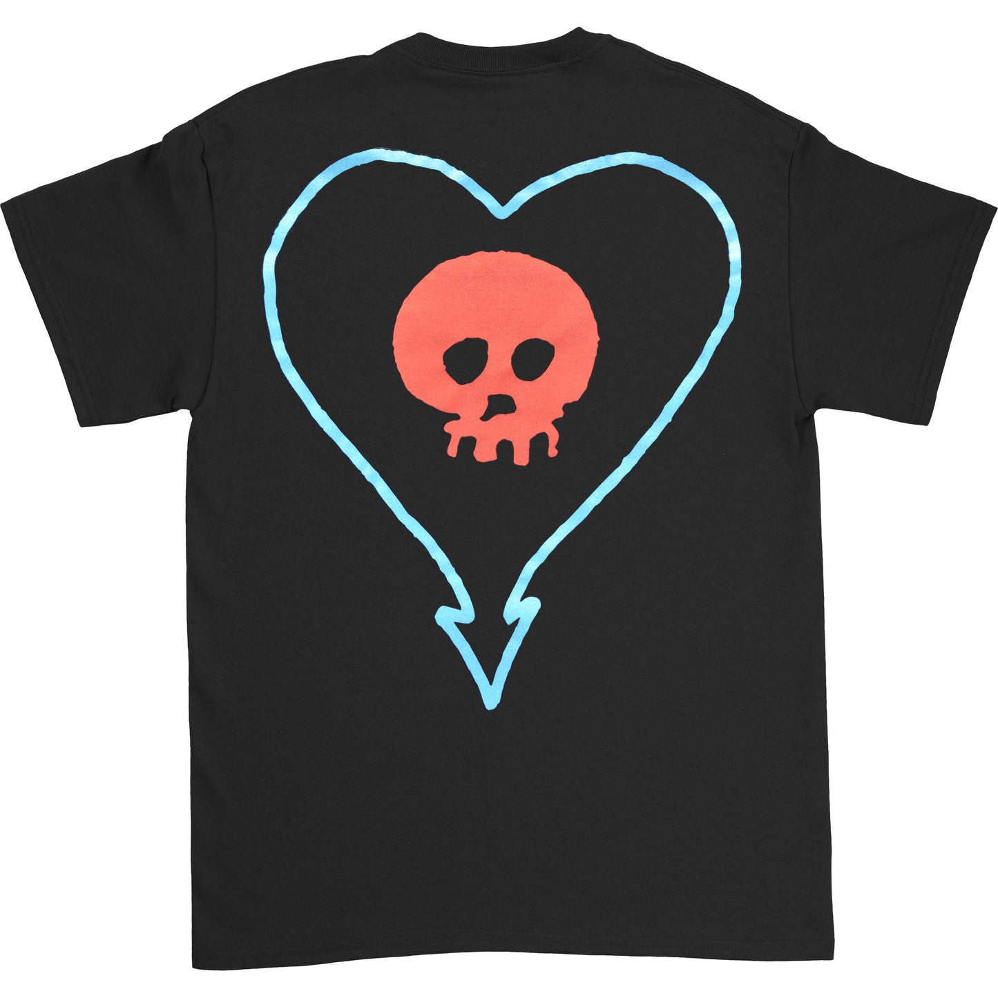 E.P. Logo Heartskull Tee (Black) T-shirt