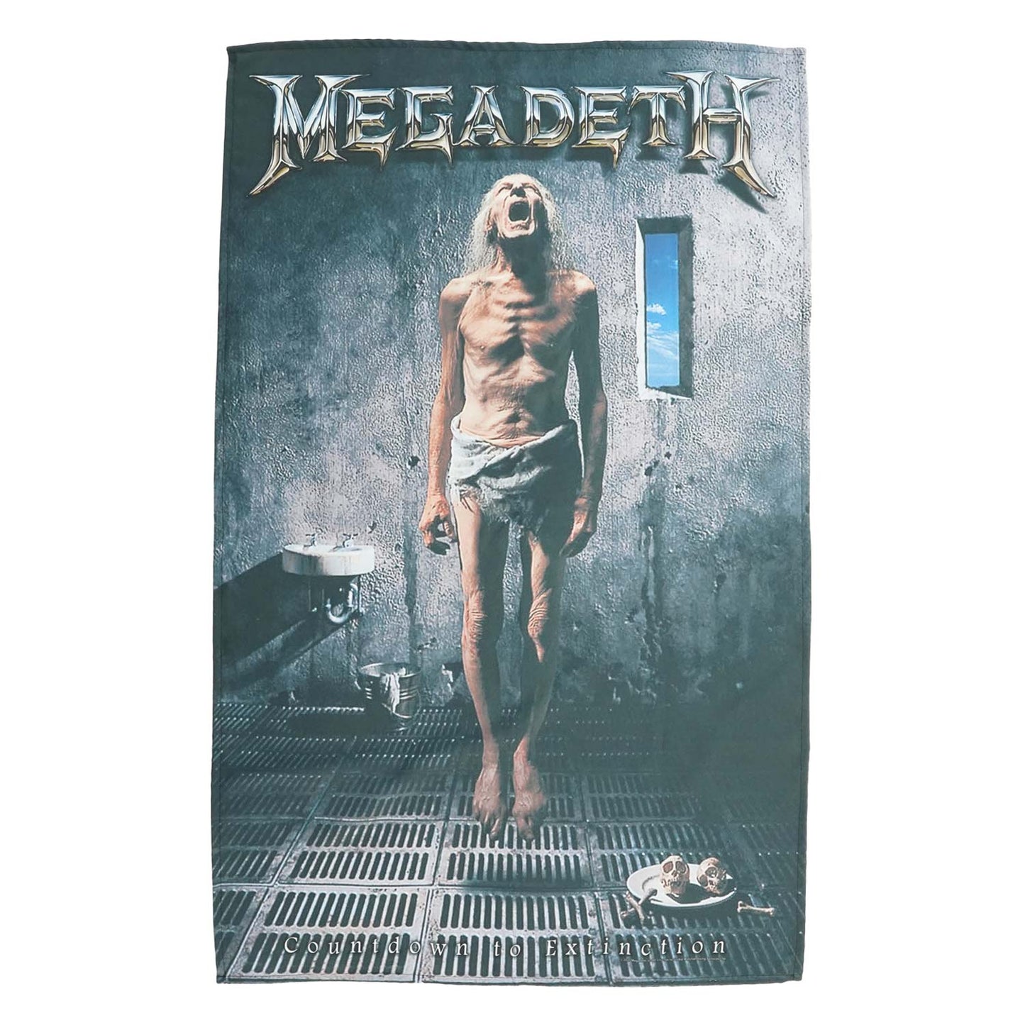 Megadeth Countdown To Extinction Poster Flag