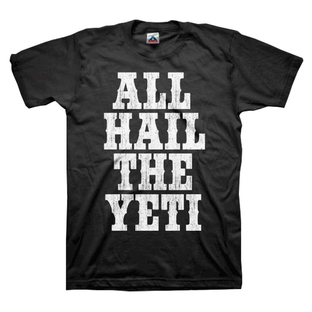 All Hail The Yeti Logo T-shirt