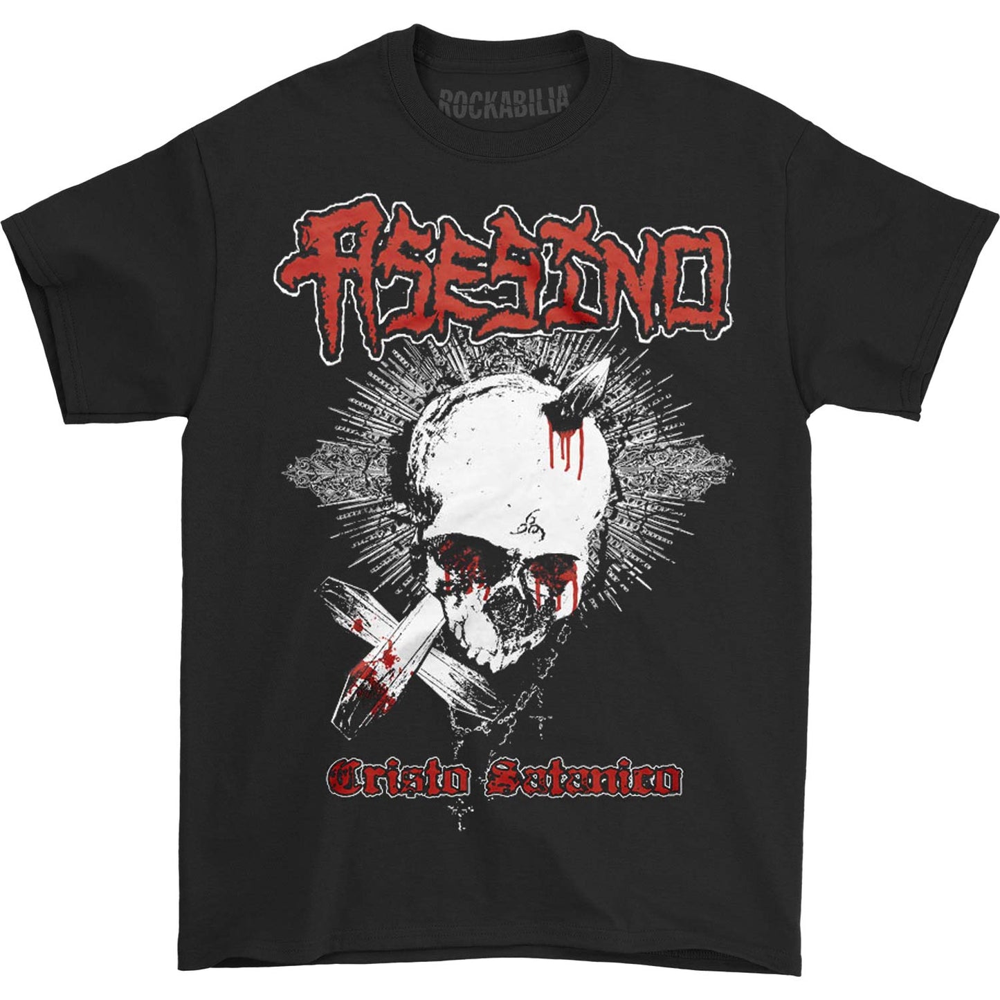 Asesino Cristo Skull T-shirt