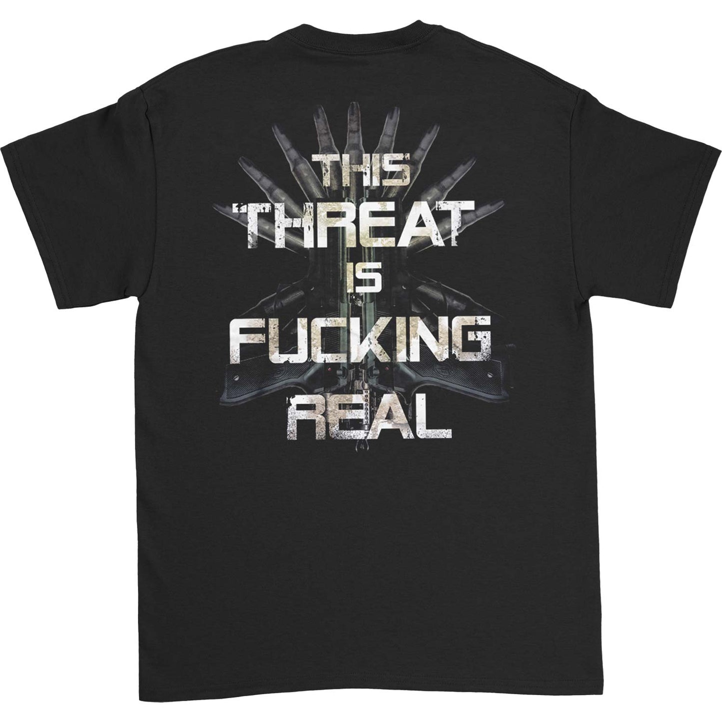 Divine Heresy This Threat Is Fucking Real T-shirt