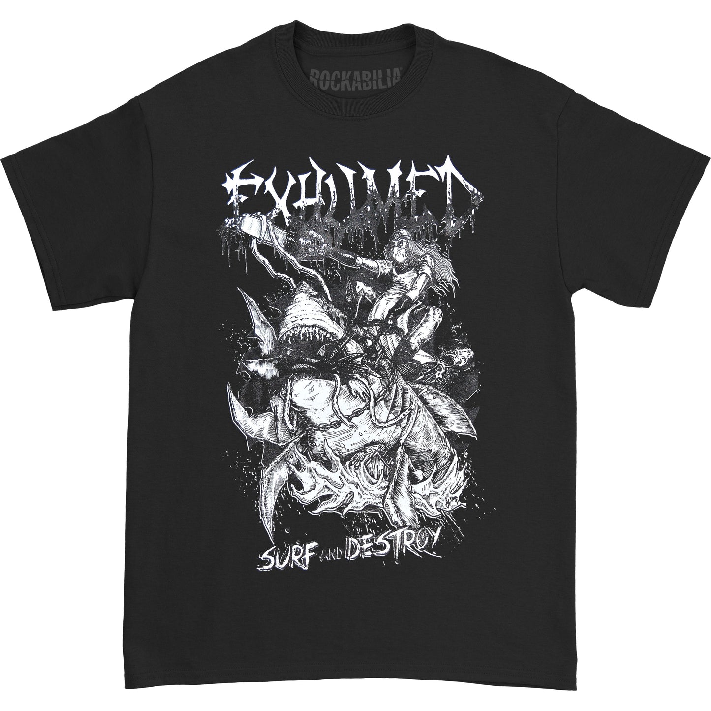 Exhumed Surf and Destroy T-shirt