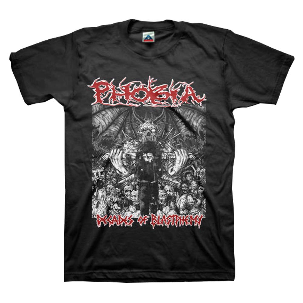 Phobia Decades Of Blastpheme T-shirt