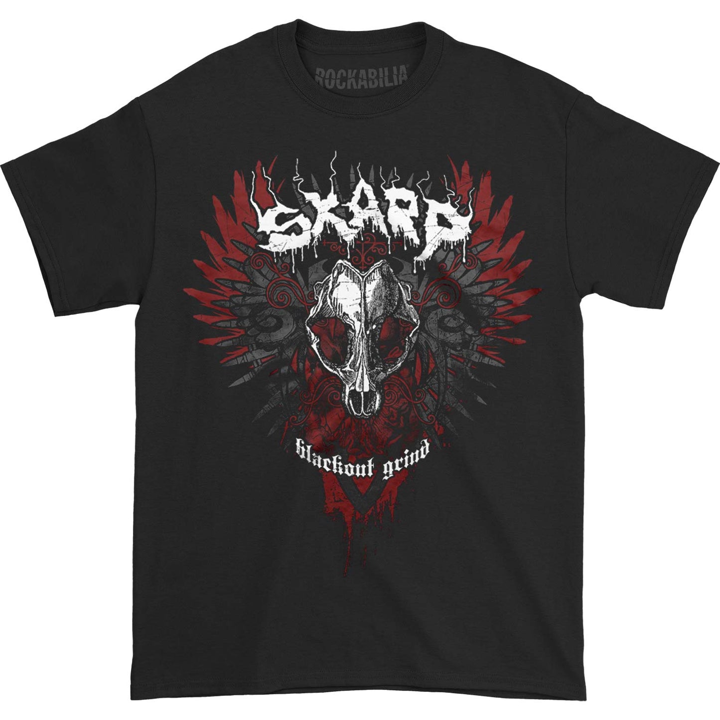 Skarp Blackout Skull T-shirt