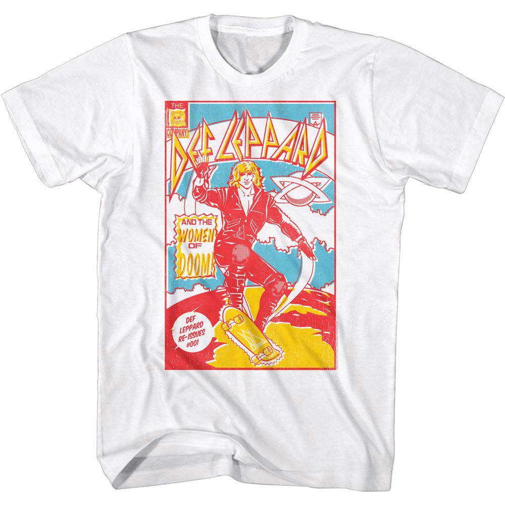 Def Leppard Comic Cover T-shirt