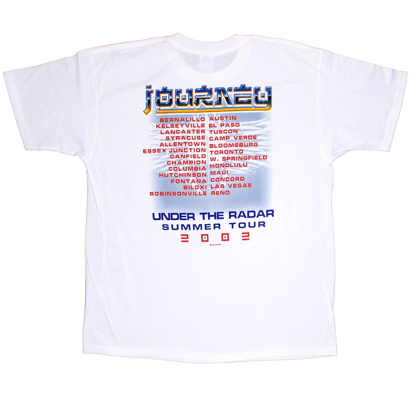 Journey Beetle Bug Tour 2002 T-shirt