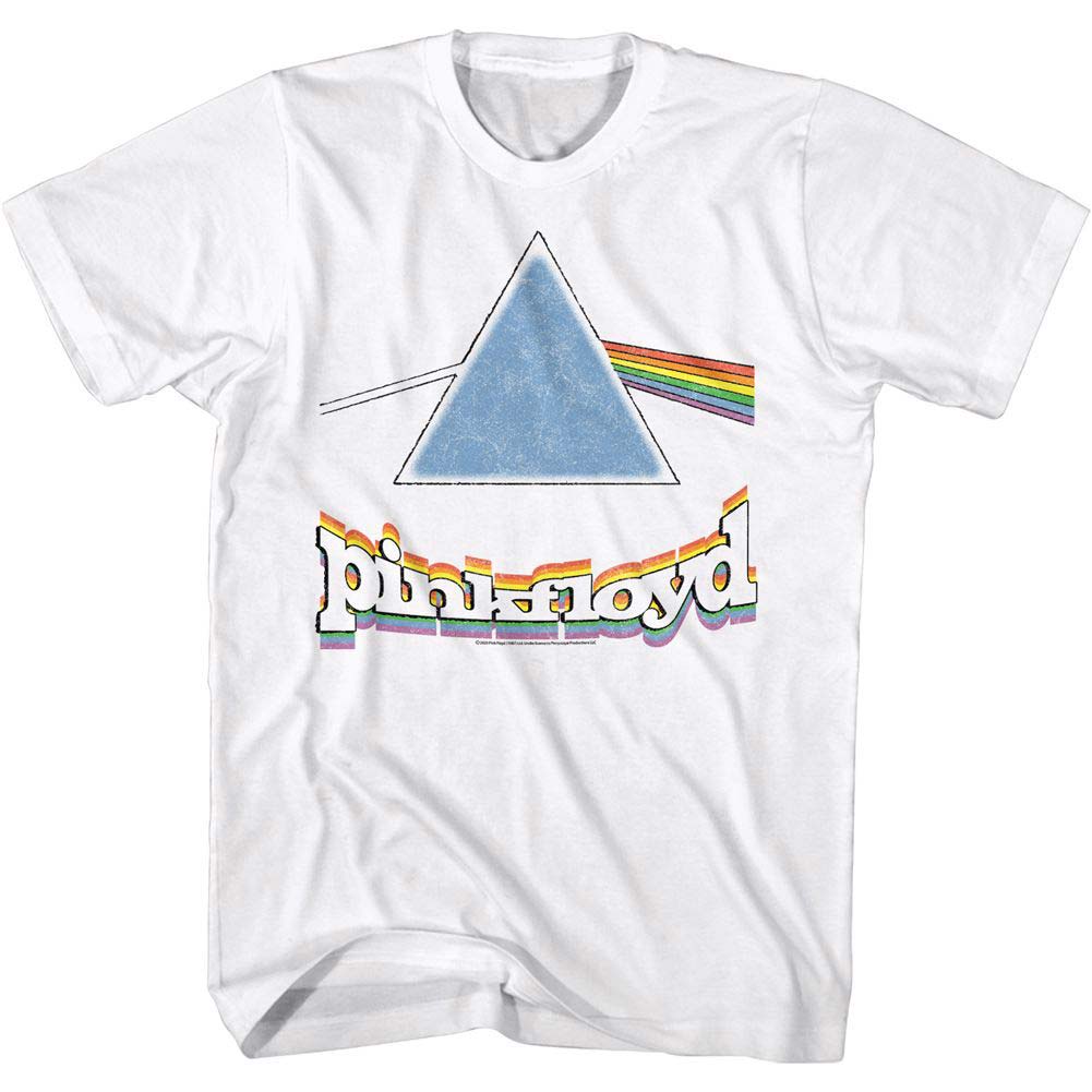 Pink Floyd Rainbow Prism W/logo T-shirt