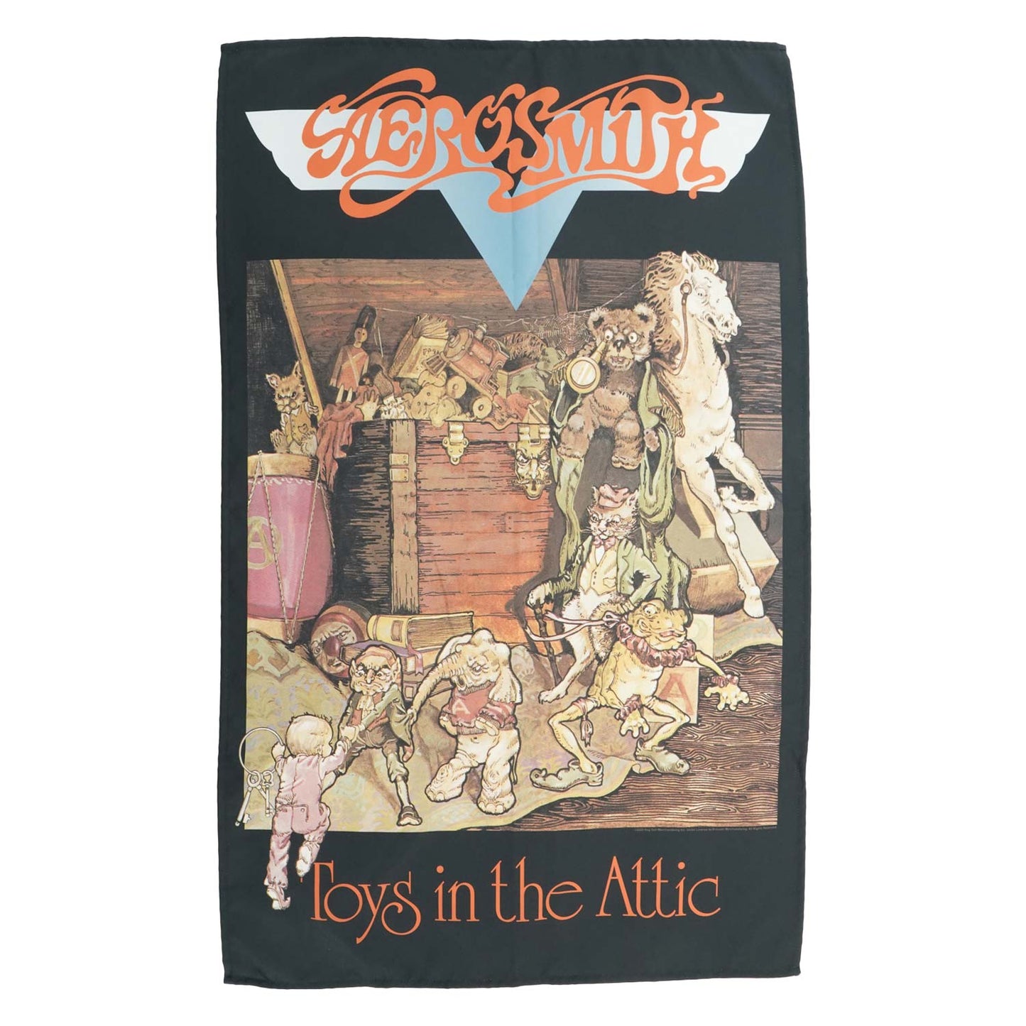 Toys In The Attic Poster Flag