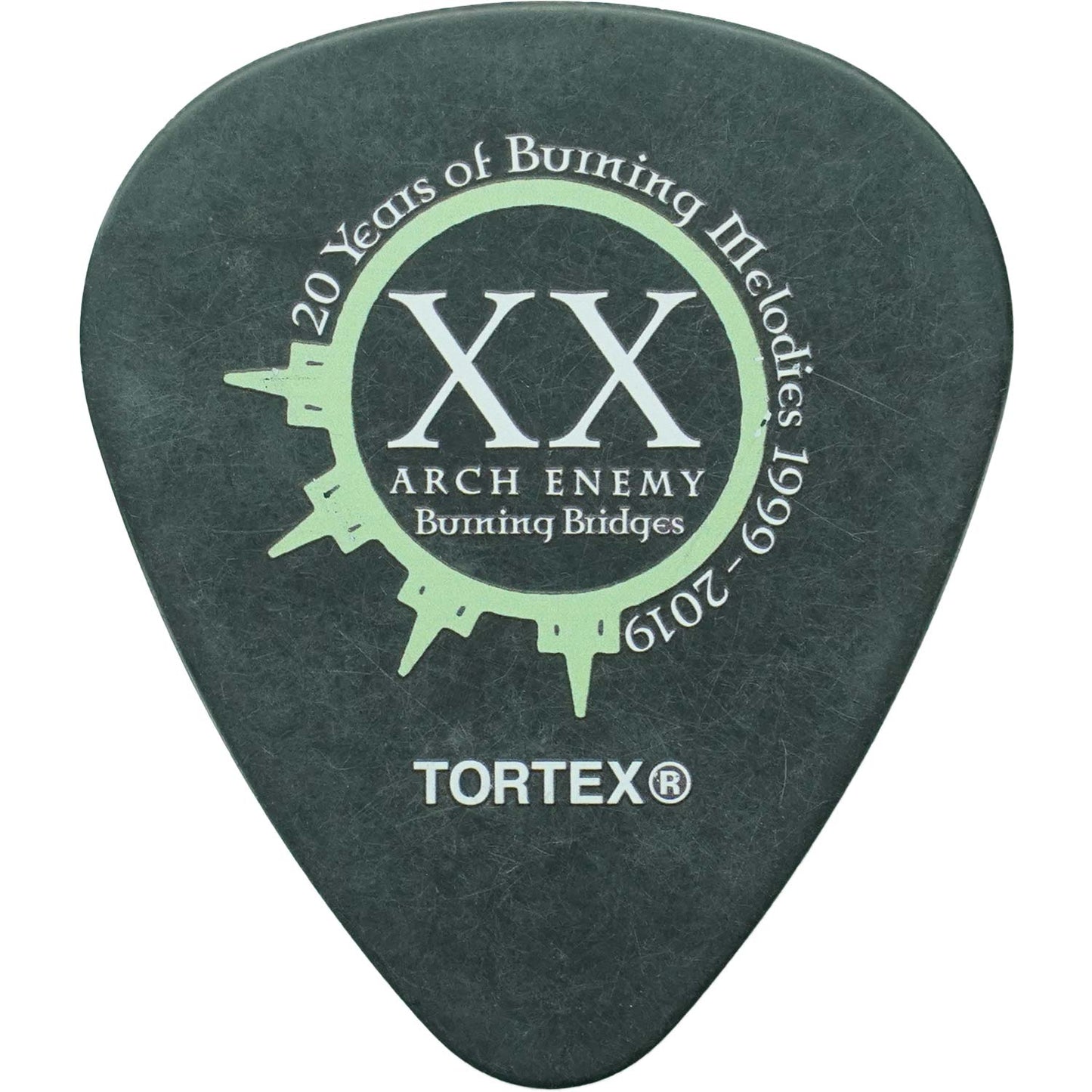 Burning Bridges Glow Giant Pick Guitar Pick