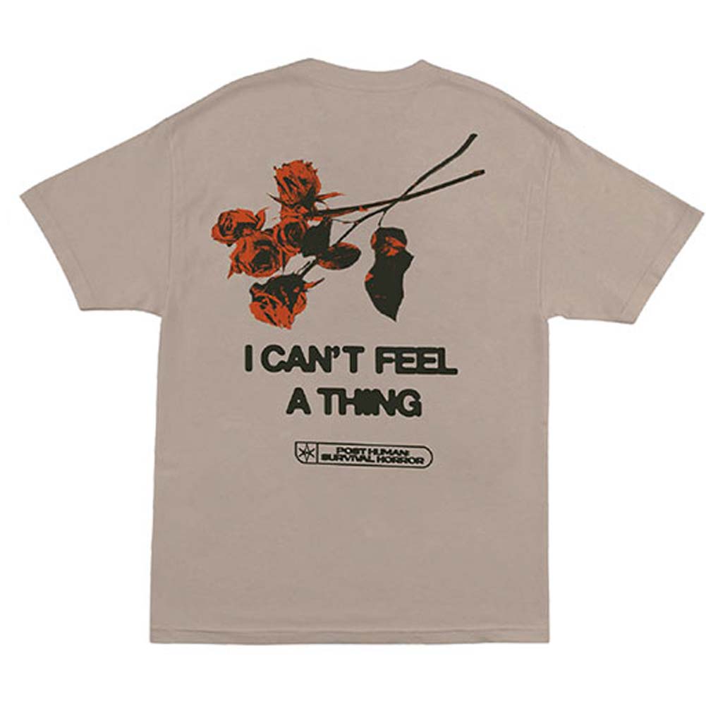 Flowers (Back Print) Slim Fit T-shirt