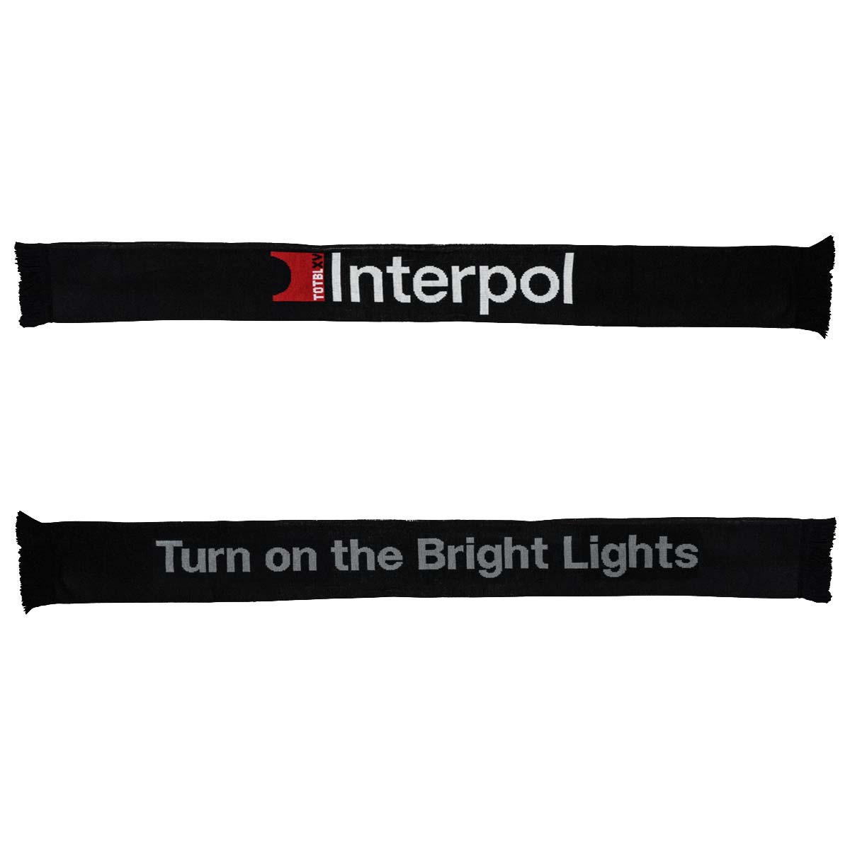 Interpol TOTBLXV Scarf Neck Ties & Scarves