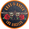 Los Angeles Orange Embroidered Patch