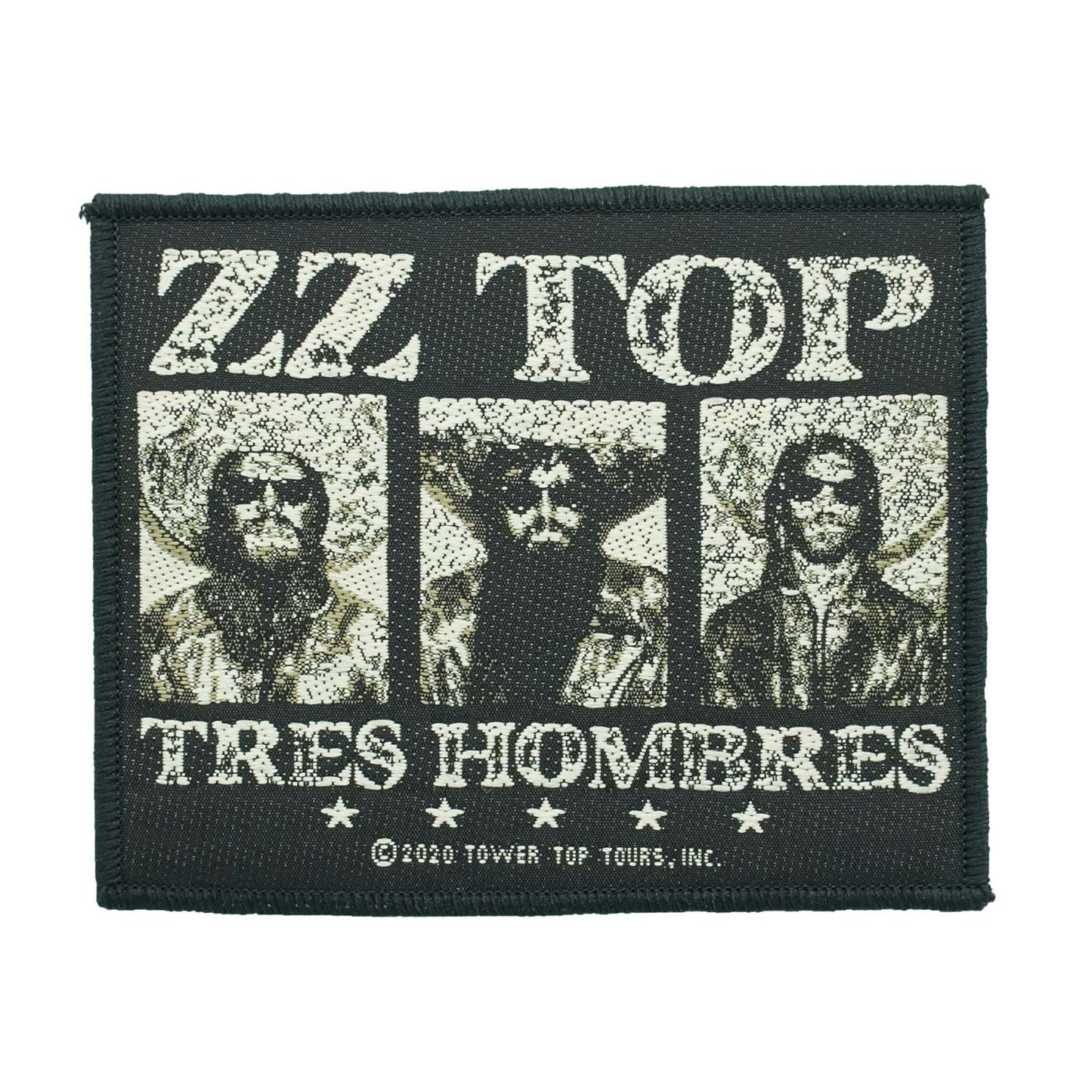 ZZ Top Tres Hombres Woven Patch
