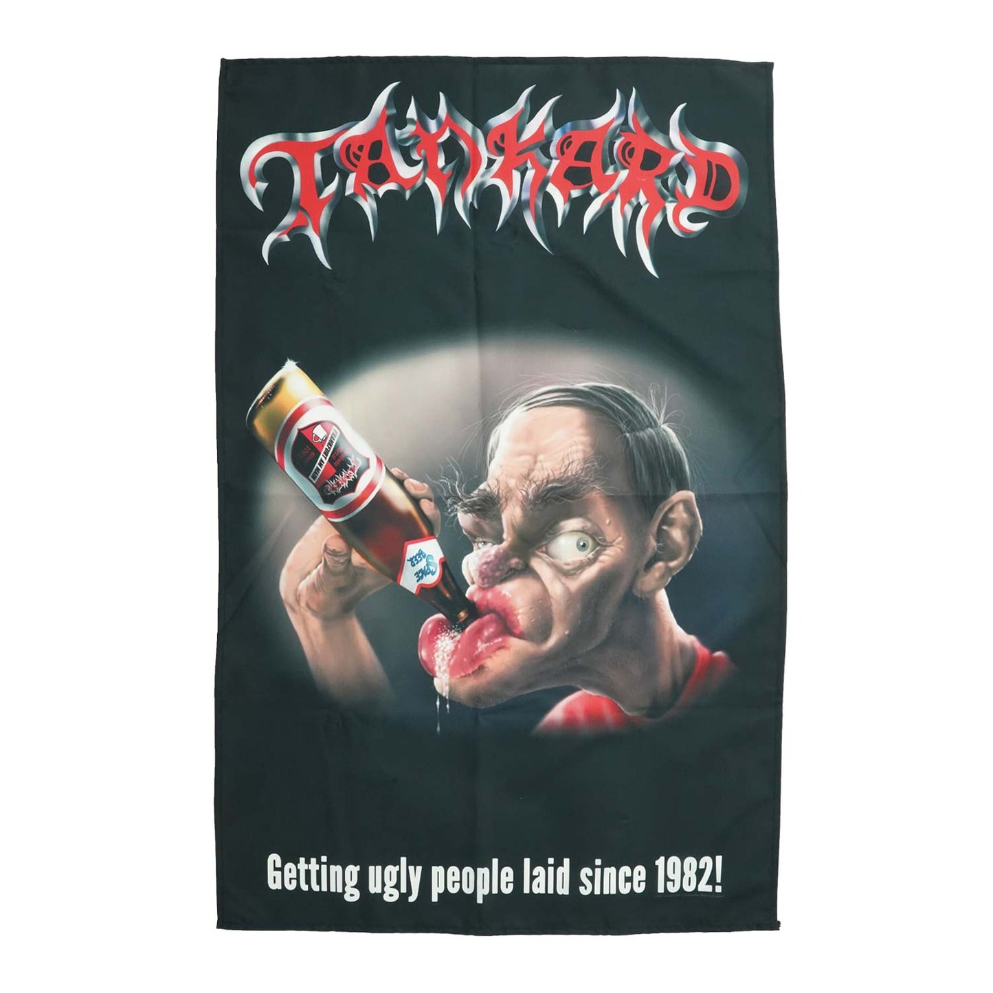 Tankard The Drunkard Poster Flag
