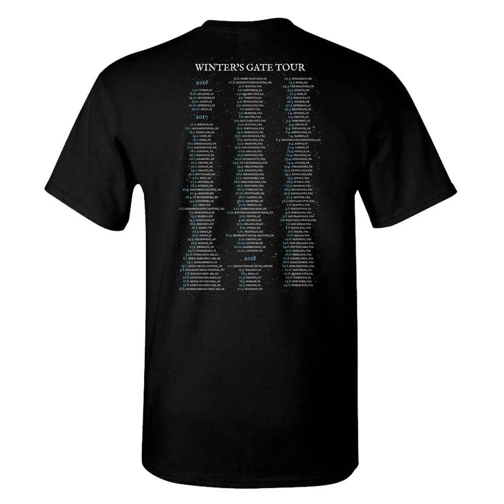 Winter's Gate '16-'17 Tour Dates T-shirt