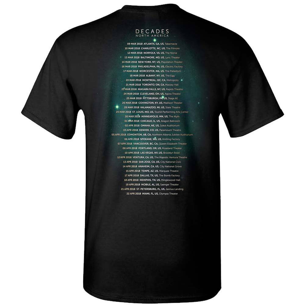 Wish Master Decades North American Tour T-shirt