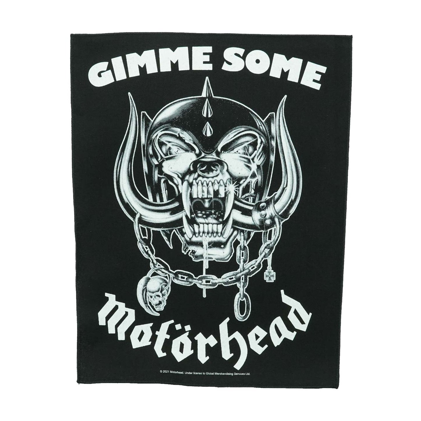 Motorhead Gimme Some Back Patch