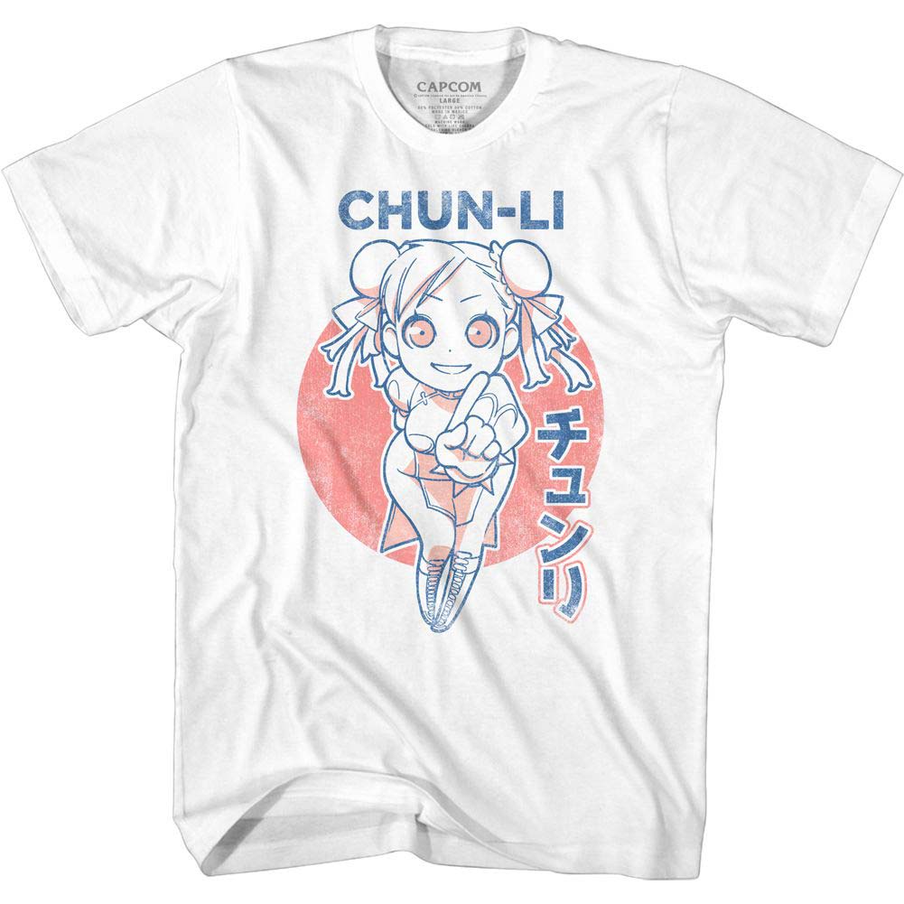 Street Fighter Cutesy Chun-li T-shirt