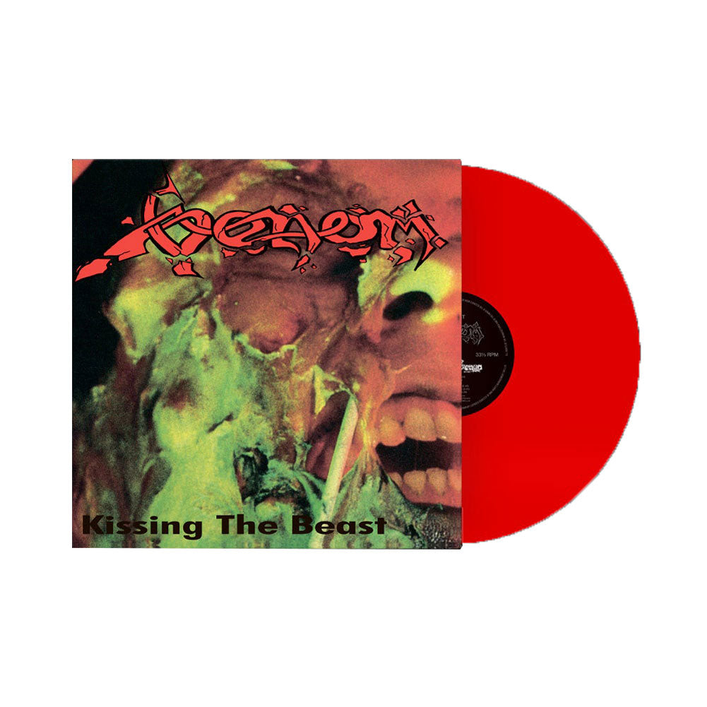 Venom Kissing The Beast Transparent Red Vinyl