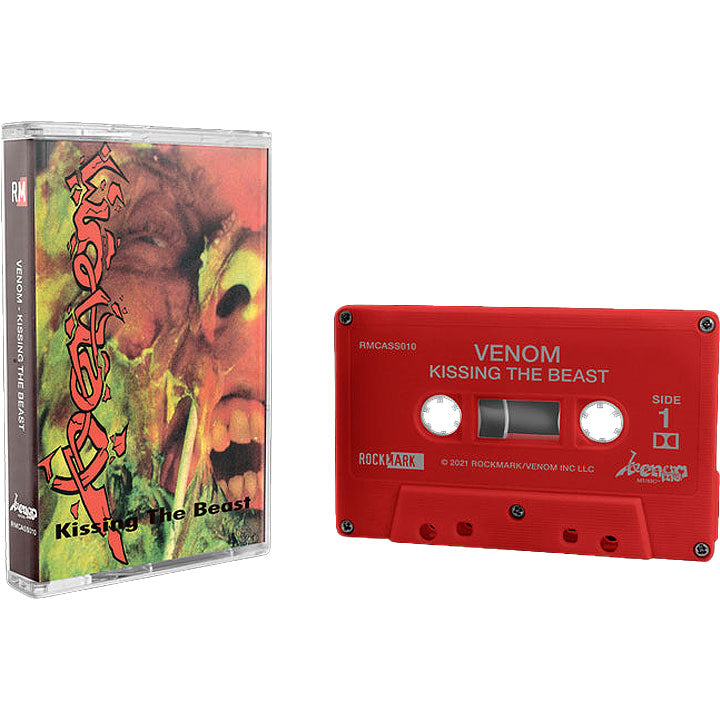Venom Kissing The Beast Cassette Tape