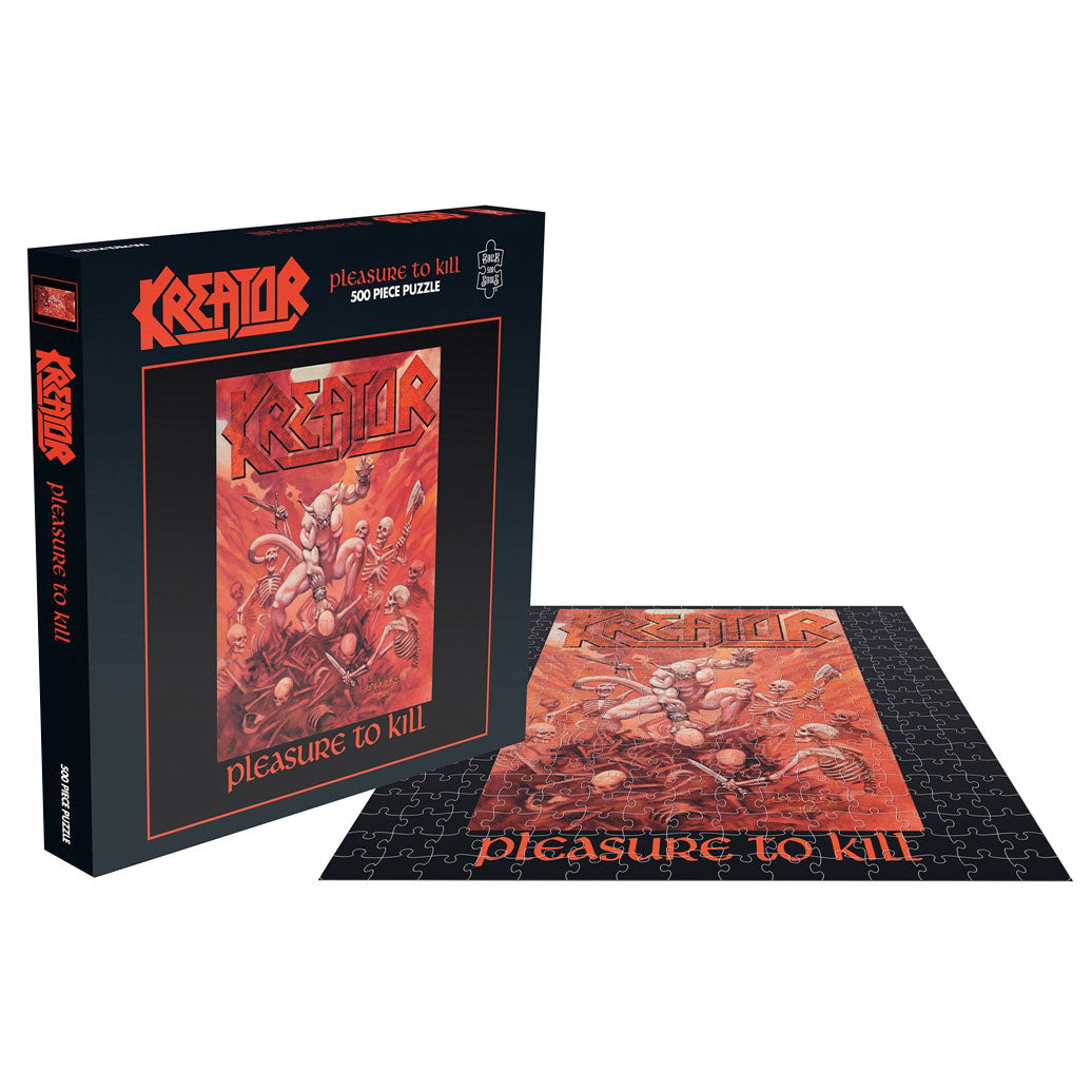 Kreator Pleasure To Kill (500 Piece Jigsaw Puzzle) Puzzle
