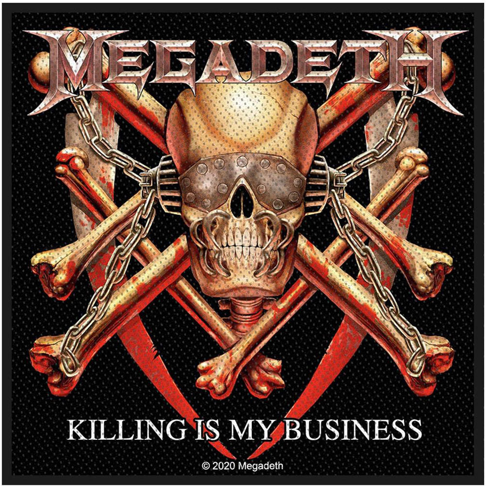 Killing Is My Business Woven Patch