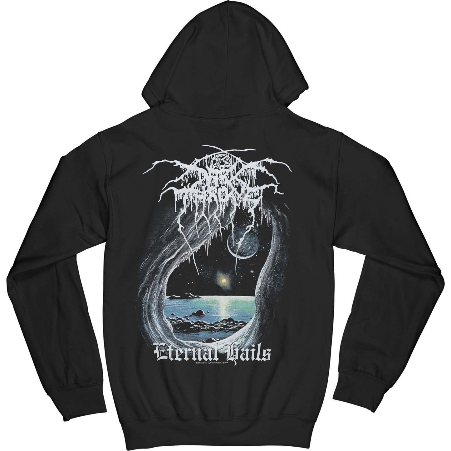 Eternal Hails Zippered Hooded Sweatshirt