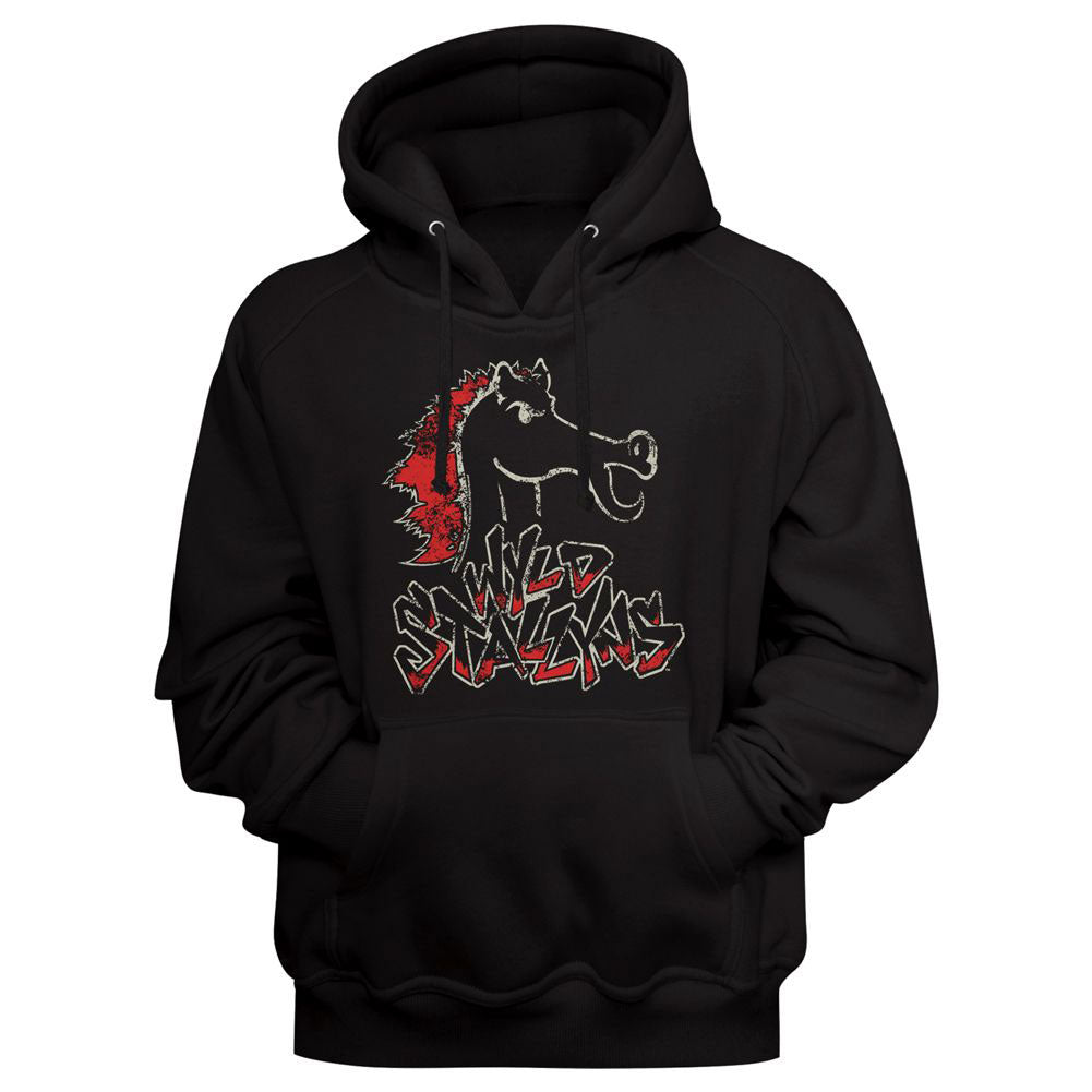 Bill And Teds Excellent Adventure Stallyns Hooded Sweatshirt