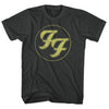 Distressed FF Logo Slim Fit T-shirt
