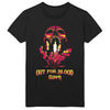 Out For Blood (Back Print) Slim Fit T-shirt