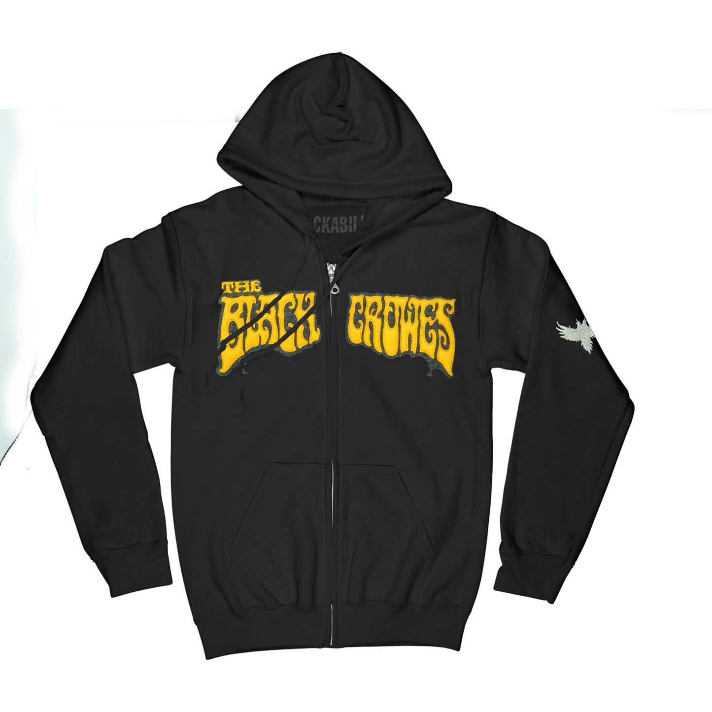 Black Crowes Zippered Hooded Sweatshirt