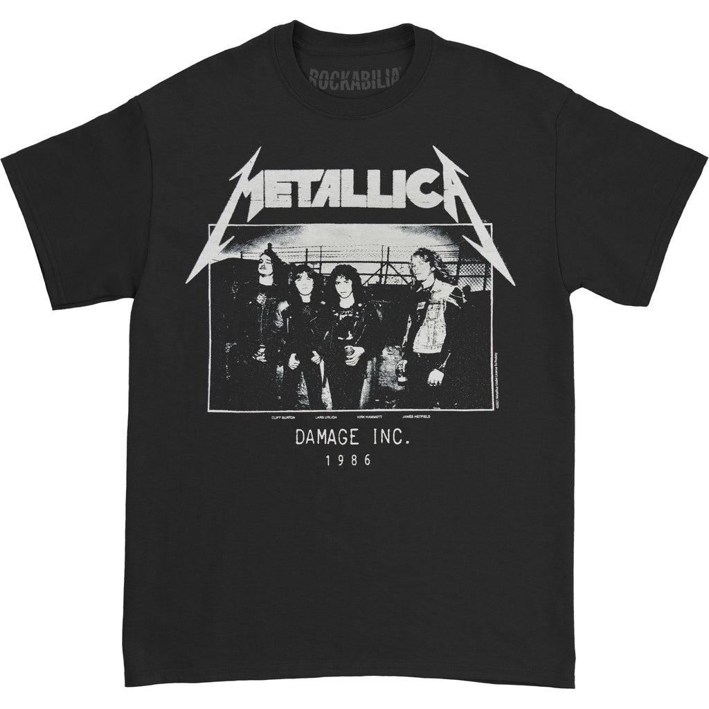 om faglært Nathaniel Ward Metallica MOP Photo Damage Inc Tour Ladies T-Shirt Junior Top 427689 |  Rockabilia Merch Store