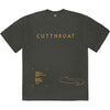 Cutthroat Symbols (Back Print) Slim Fit T-shirt