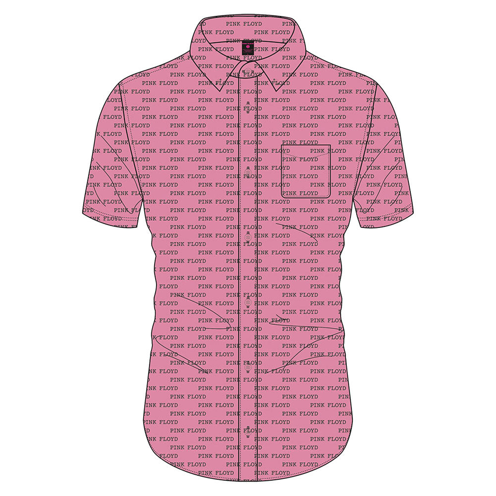 Courier Pattern (All Over Print) Dress Shirt