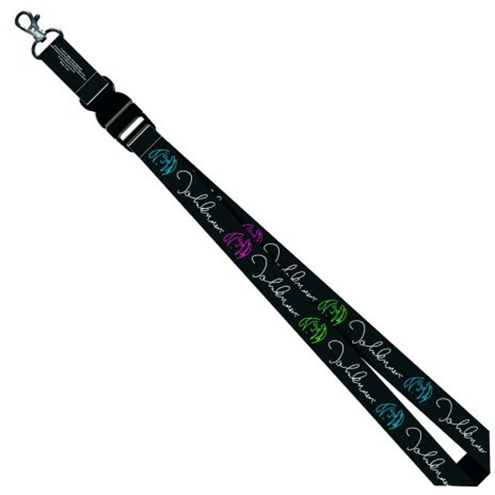 John Lennon Self Portrait & Signature Lanyard