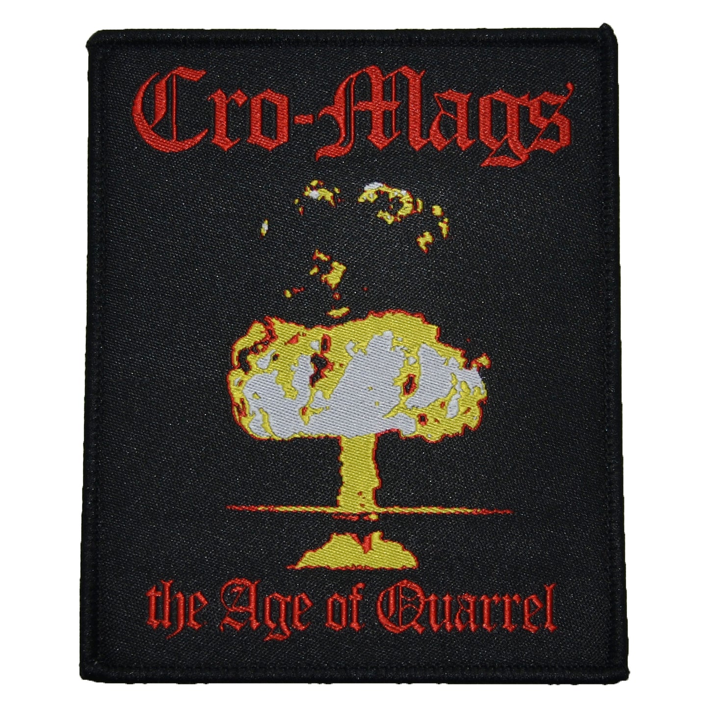 Cro-Mags Age Of Quarrel Woven Patch