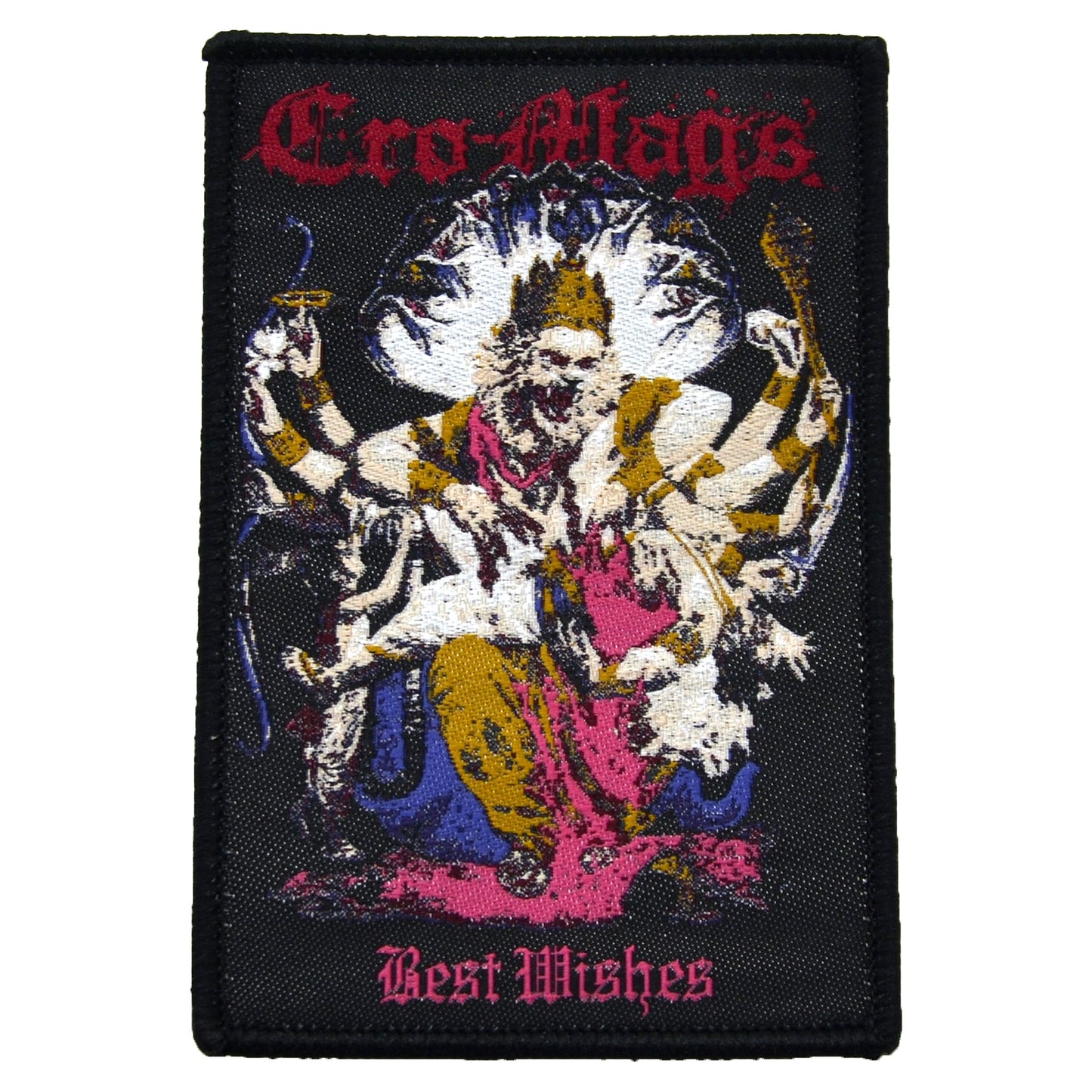 Cro-Mags Best Wishes Woven Patch