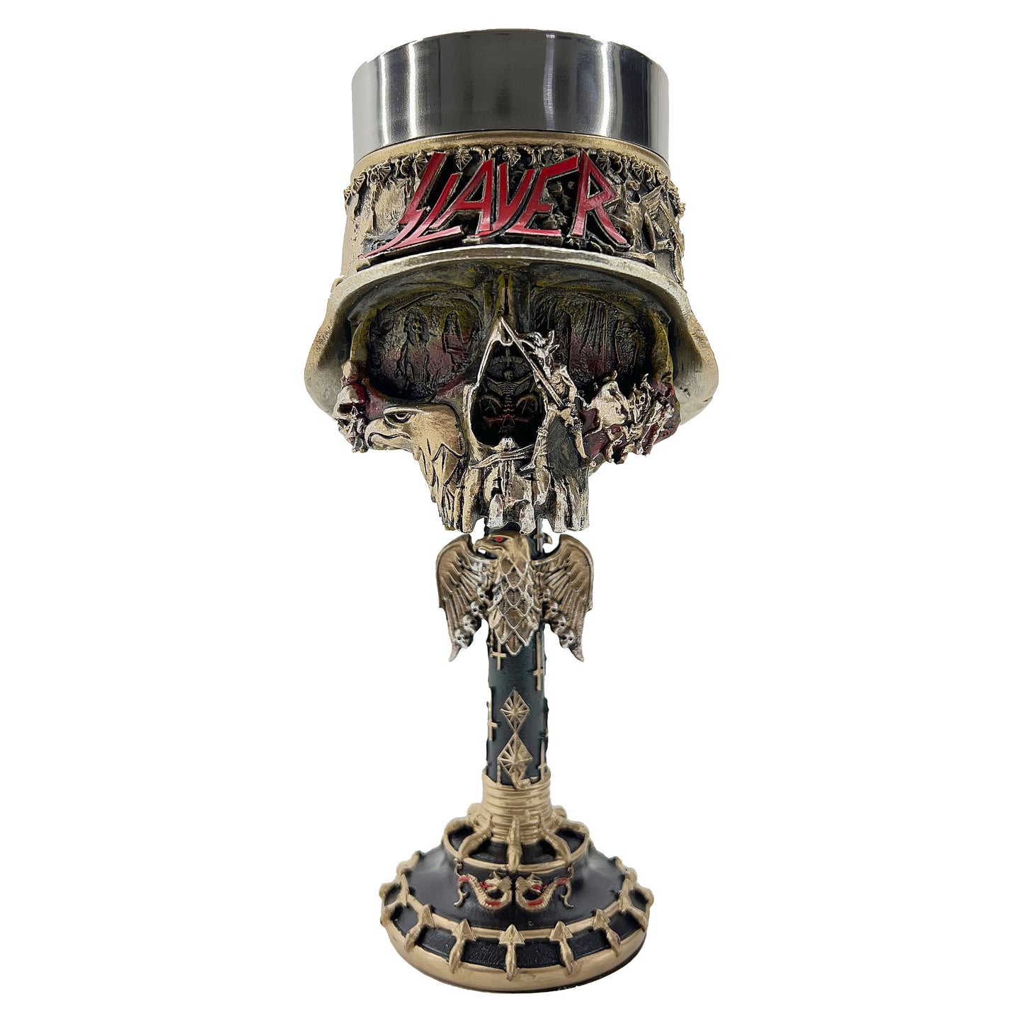 Skull Goblet 19.5cm Wine Glass