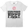 Gucci Piggy (Back Print) (100% Organic Cotton) Slim Fit T-shirt