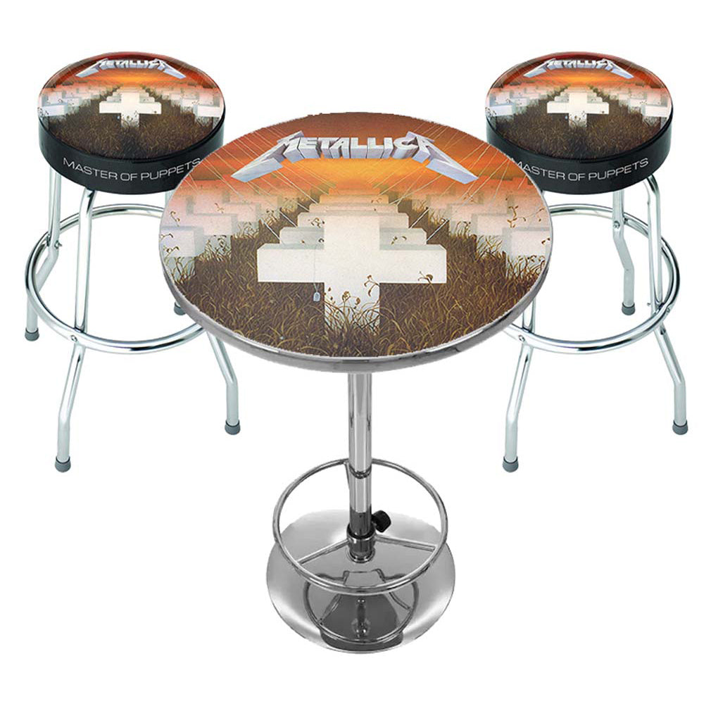 Master Of Puppets Bar Set Bar Stool