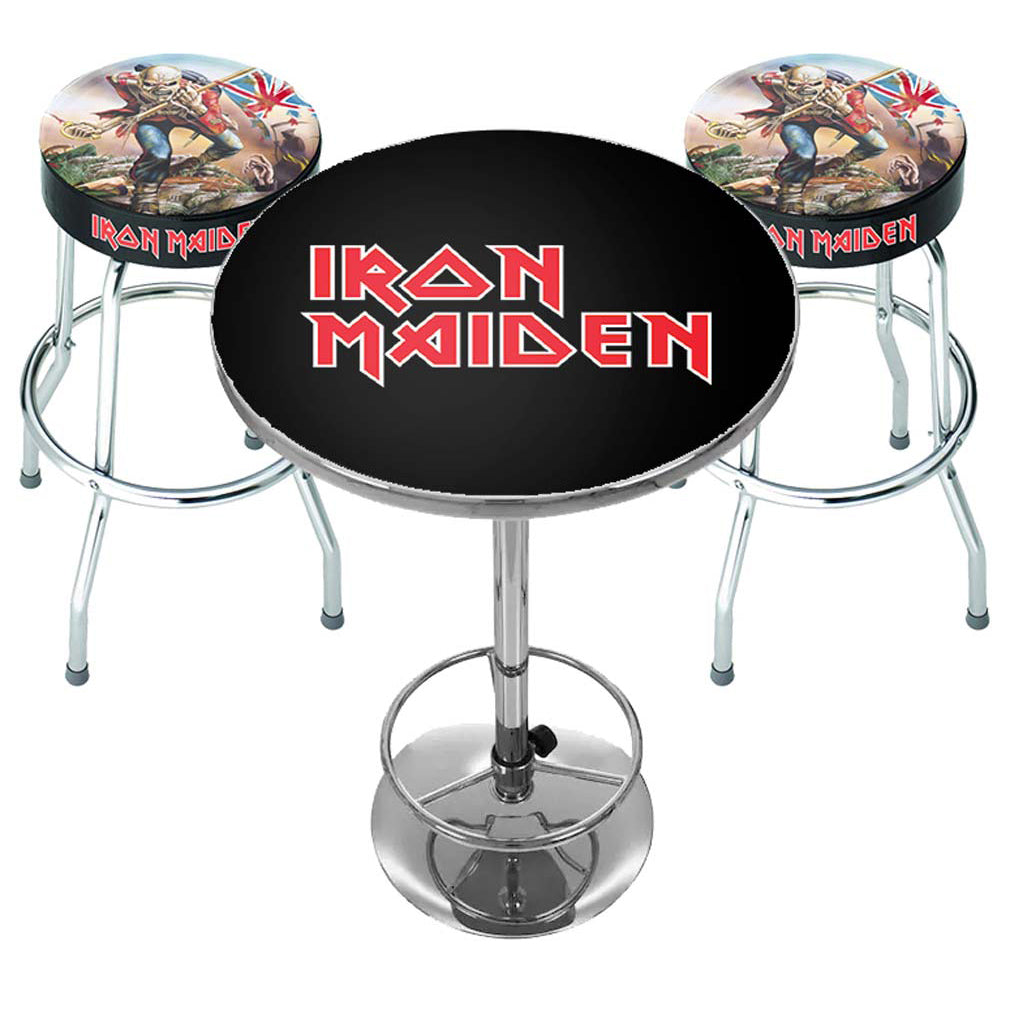 Iron Maiden Trooper Bar Set Bar Stool