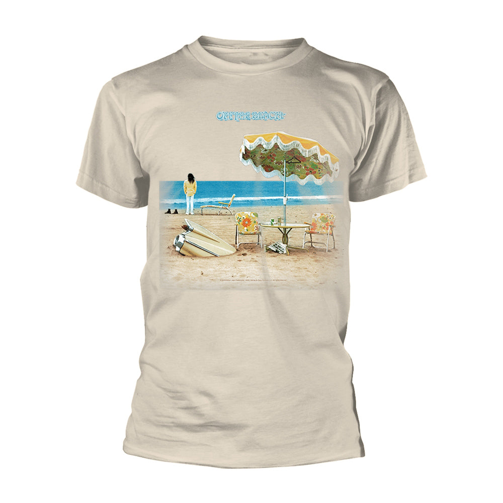 Neil Young On The Beach (organic Ts) T-shirt