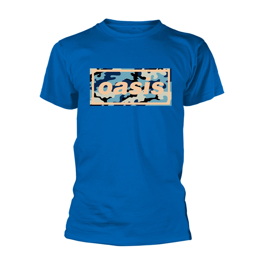 Oasis Camo Logo (royal) T-shirt
