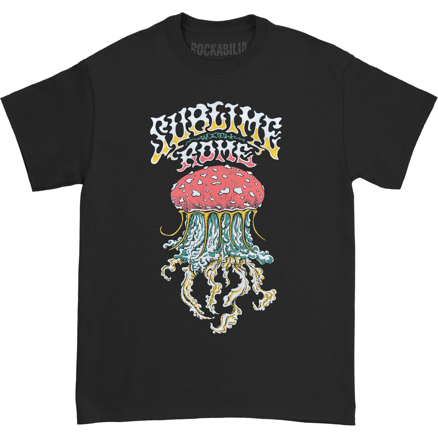 Sublime With Rome Mushroom Jellyfish T-shirt
