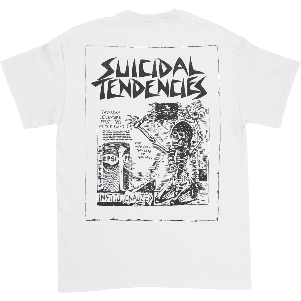 Suicidal Tendencies Institutionalized (White) T-shirt