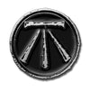 Symbol (Retail Pack) Pewter Pin Badge