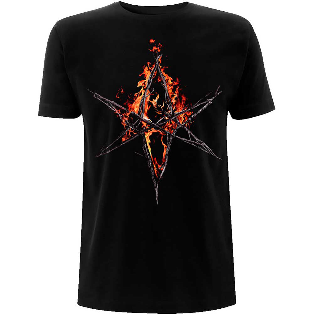 Flaming Hex Slim Fit T-shirt